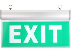 Semn de iesire de urgenta durabil pentru hotel de supermarket